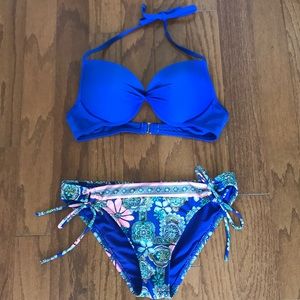 Blue bikini set!